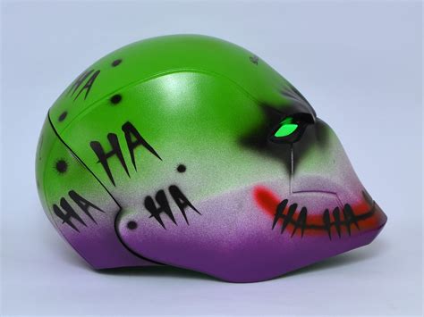 Red Hood Joker Style Helmet Consists of 2 Parts With Magnets - Etsy