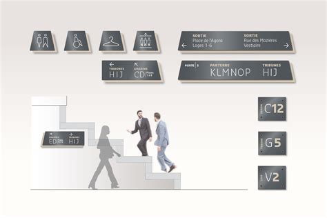 Mobilier Et Signal Tique Des Ar Nes De L Agora D Evry Signaletique