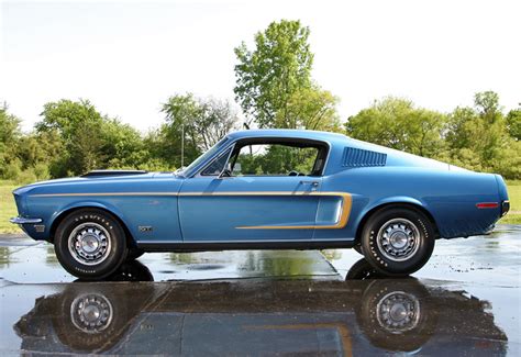 1968 Ford Mustang Gt Fastback 428 Cobra Jet Price And Specifications