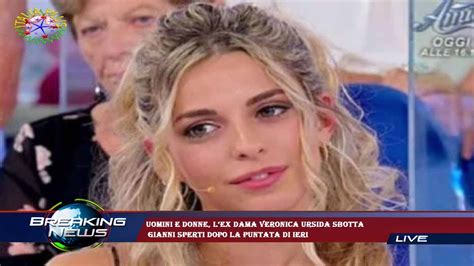 Uomini E Donne Lex Dama Veronica Ursida Sbotta Gianni Sperti Dopo La