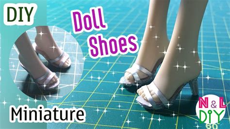 Diy Miniature Doll Shoes How To Make Shoes For Your Doll Dollhouse