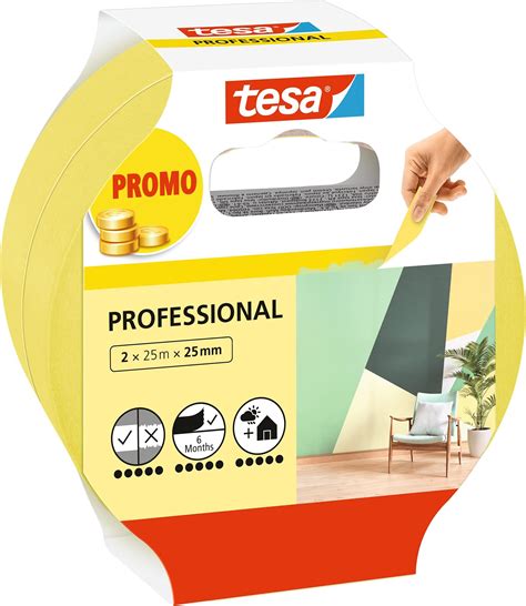 Tesa Perfect Ruban De Masquage Pour Peintre En Papier Washi Fin Pour