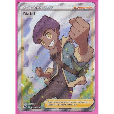 Carte Pokemon Dresseur Nabil La Voie Du Ma Tre Epee Et Bouclier