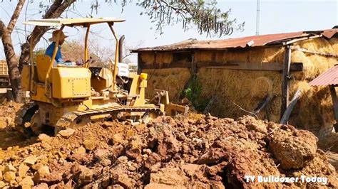 Wonderful New Work Filling Backyard Village By Dozer Pushing Dirt And 5