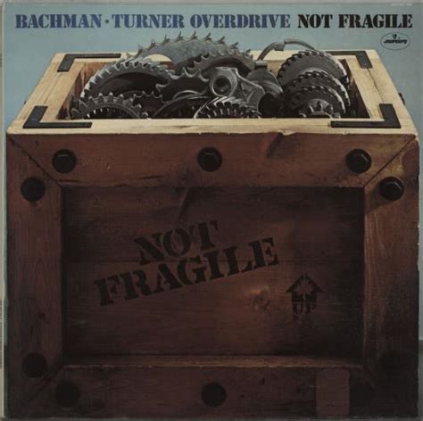 Bachman Turner Overdrive Not Fragile German Vinyl Lp Album Lp Record