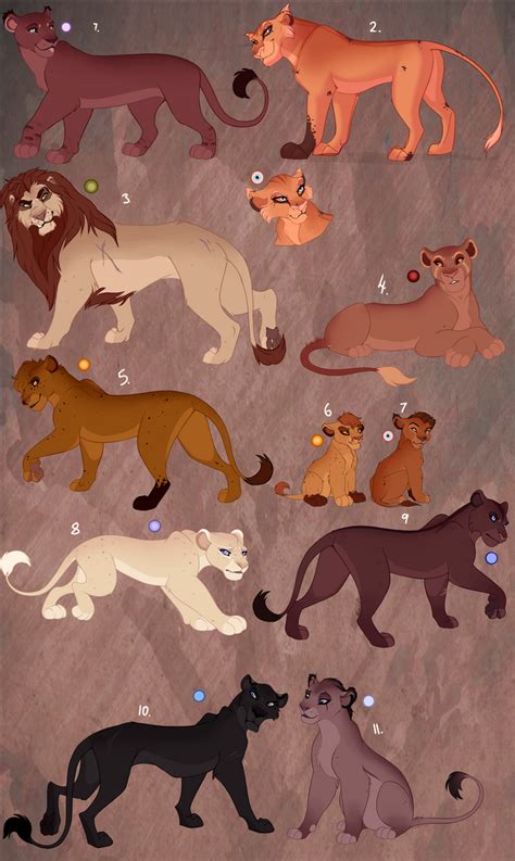 Lion Adopt Open Left By Beestarart On Deviantart Lion King