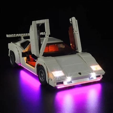 Briksmax 專用LED燈光組件 LEGO 10337 Icons Lamborghini Countach 5000