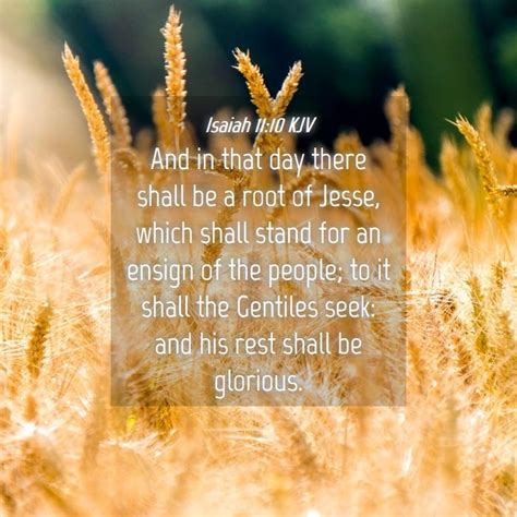 Isaiah 1110 Kjv Bible Verse Images