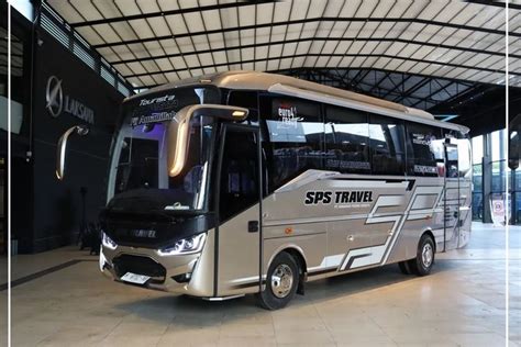 Foto Karoseri Laksana Luncurkan Medium Bus Untuk SPS Travel