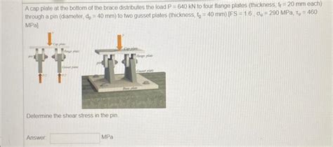 Solved Mfit Determe The Beaving Stresses In The Grset
