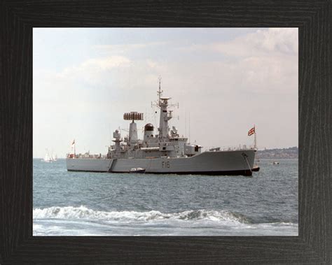 Hms Diomede F16 Royal Navy Leander Class Frigate Photo Print Or Framed Hampshire Prints