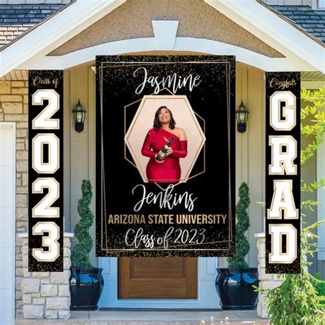 Personalize Graduation Banner Class of 2023 Graduation - Etsy