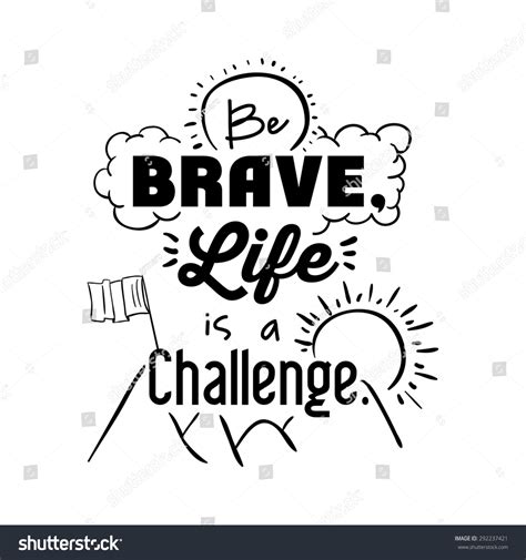 Encourage Quotes Design Over White Background Stock Vector 292237421