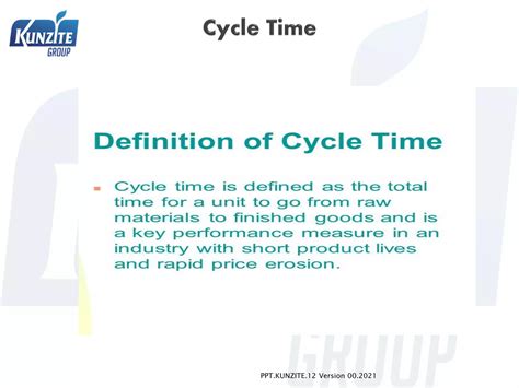 Lead Time Takt Time Cycle Time And Throughput Ppt