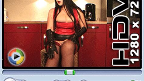 Schokomaus Big Tits Fetish Clips The Glamour Lady Schokomaus In Stockings Leather Gloves And