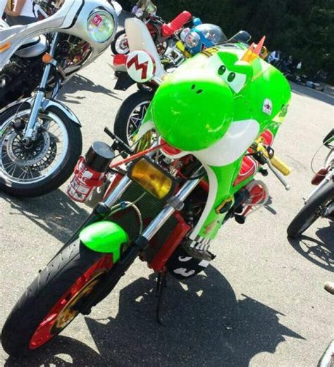 Weirdness: Mario Kart 8's Yoshi Bike Found In Japan - Nintendo Life