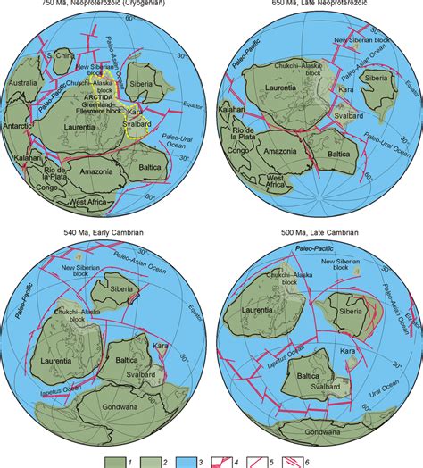 Paleozoic Continents