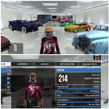 Conta Gta V Feminina TDS GARAGENS GTA GTA Online GGMAX