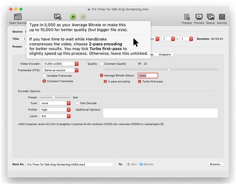 Video Compression – Step-by-Step Handbrake Tutorial – EngageMedia