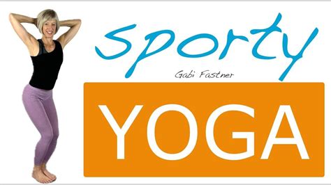 35 min sporty Yoga gymnastisches Training ohne Geräte Videos