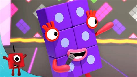 Numberblocks Flashy Numbers Learn To Count Learning Blocks Youtube