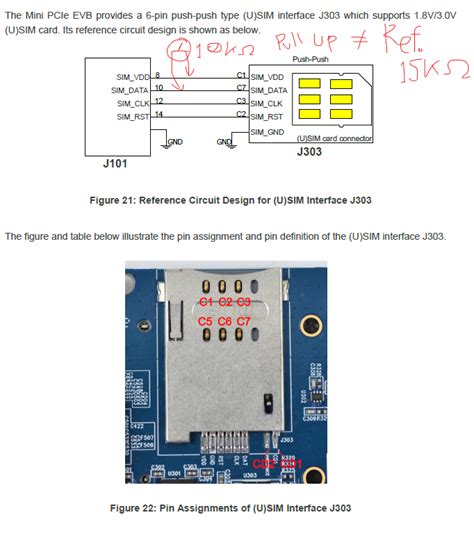 Quectel Ec Mini Pcie Usim Detection Problem Usim Vdd V By