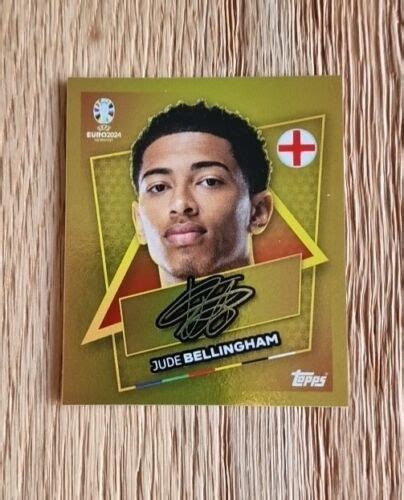 Panini Uefa Euro Em Sticker Nr Eng Sp Jude Bellingham England Ebay