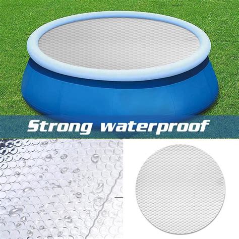 B Che Bulles Couverture De Piscine Rond Couverture De Protection