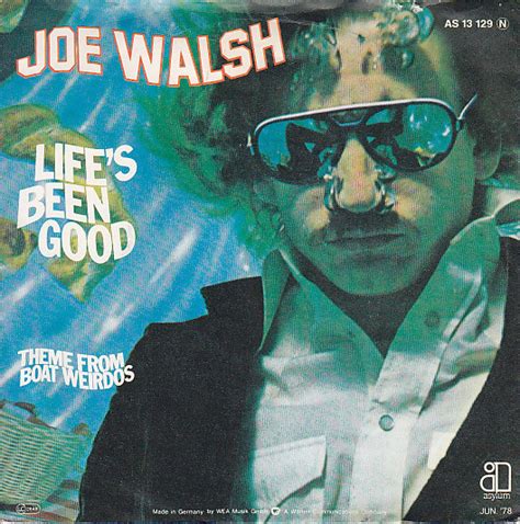 Joe Walsh Life S Been Good Vinyl 7 45 RPM 2 More 1978