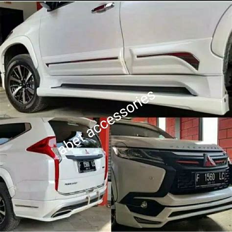 Jual PAKET BODYKIT ALL NEW PAJERO ATIVUS FULL SET OVER FENDER DAN LIS