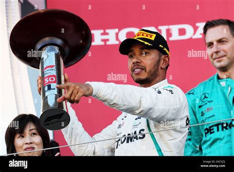 Race Winner Lewis Hamilton GBR Mercedes AMG F1 Celebrates On The