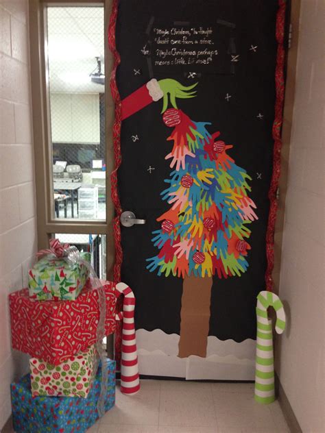 Class Decorating Door Contest Door Decorations Classroom Christmas Christmas Door Decorating