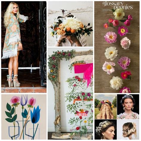 Pinterest Moodboard Monday Florals Floral Spring Floral Mood Boards