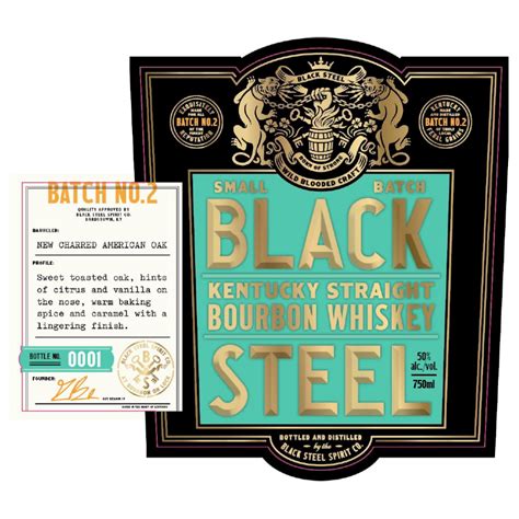 Black Steel Bourbon Batch No. 2 by Dr Disrespect | Buy Online ...