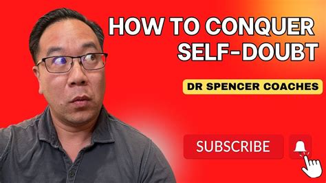 How To Conquer Self Doubt Mindset Success Attitude Growth Love