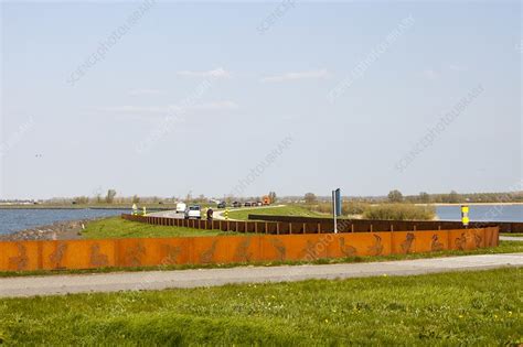 Reclaimed Polder Land In Holland Stock Image C Science