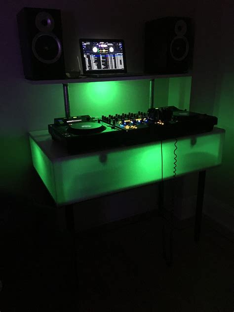 Create Your Own Home Dj Booth With Stunning Rgb Lighting