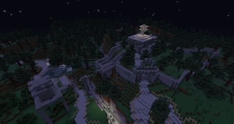 Cemetery with Crypt Minecraft Map