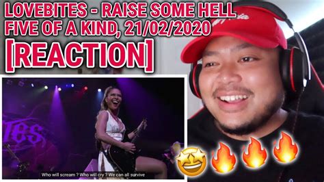 Lovebites Raise Some Hell Five Of A Kind Reaction