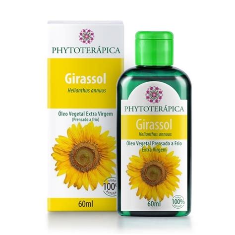 OLEO VEGETAL DE GIRASSOL 60 ML PHYTOTERAPICA SUIÇA ESSÊNCIAS E