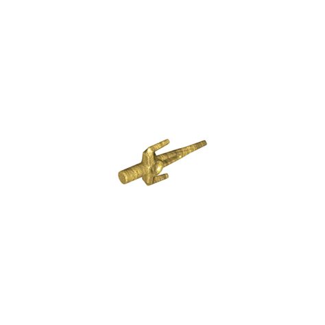 Lego Pearl Gold Minifigure Sai Dagger 98139 Brick Owl Lego