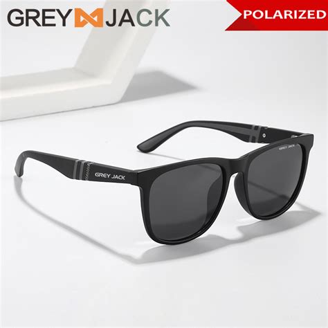 Jual Grey Jack Kacamata Hitam Sunglasses Anti Silau Uv400 Polarized