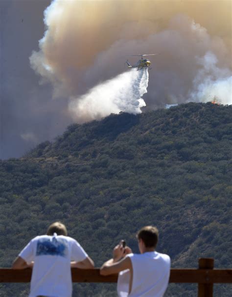 Wildfire Erupts In Southern California The Spokesman Review