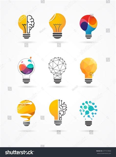 Light Bulb Idea Creative Technology Icons Technology Icon Light