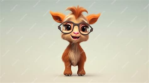 Premium AI Image | Cute baby goat wallpapers