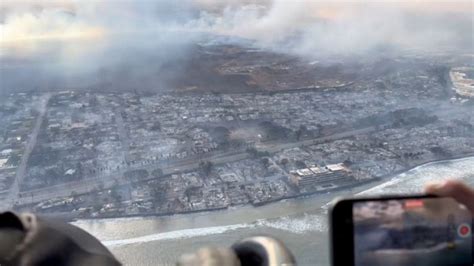 Hawaiian Island Of Maui Devastated By Wildfires Gktoday