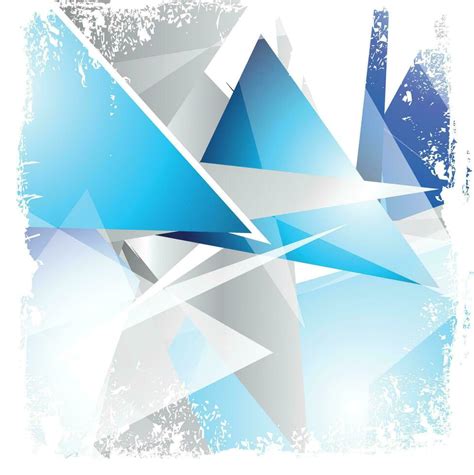 Blue Modern Geometrical Abstract Background Vector Art At Vecteezy