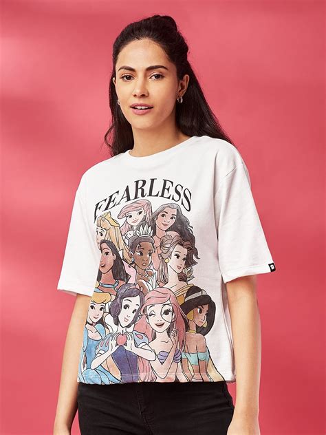 Buy Disney All Princess Womens Oversized Tshirt Online