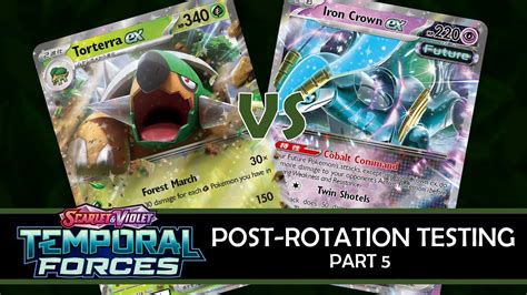 Temporal Forces Early Testing Part Torterra Ex Vs Future Box Youtube