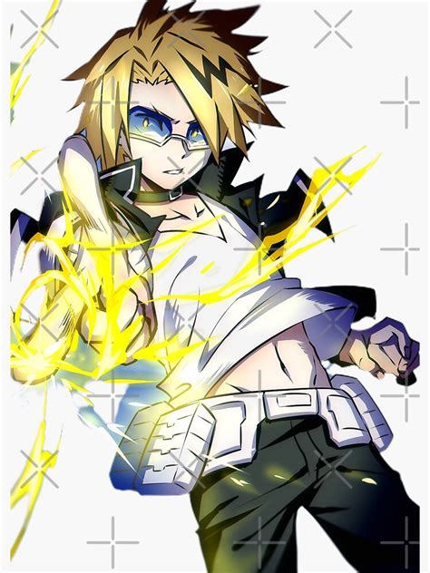 Denki Kaminari My Hero Academia Anime Girl Gift Sticker For Sale By